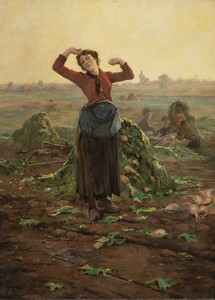 soubor Václav Brožík, Dívka v řepném poli - Motiv z Roztok, 1899, ZČG.jpg